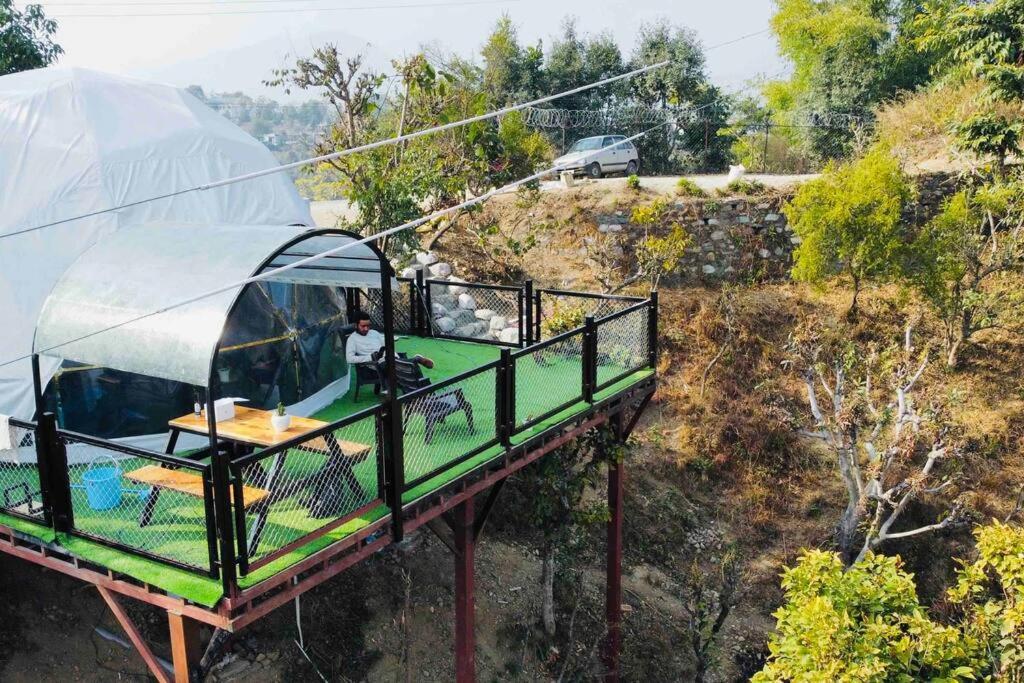 Gadeni Stays - Glamping Dome At Nainital Bhīm Tāl Zewnętrze zdjęcie