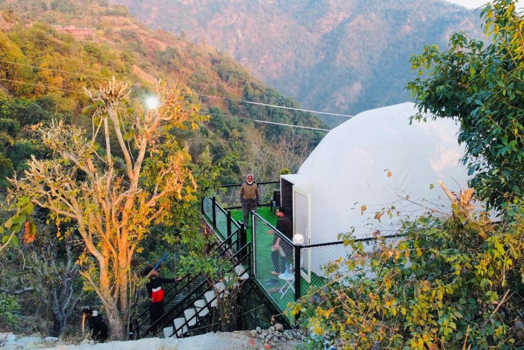 Gadeni Stays - Glamping Dome At Nainital Bhīm Tāl Zewnętrze zdjęcie