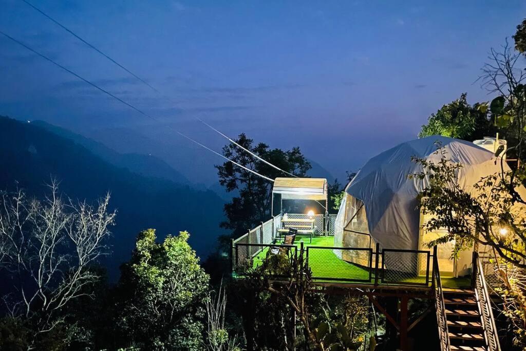 Gadeni Stays - Glamping Dome At Nainital Bhīm Tāl Zewnętrze zdjęcie